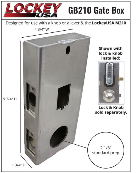 lock box for metal gate|weldable lock box for gates.